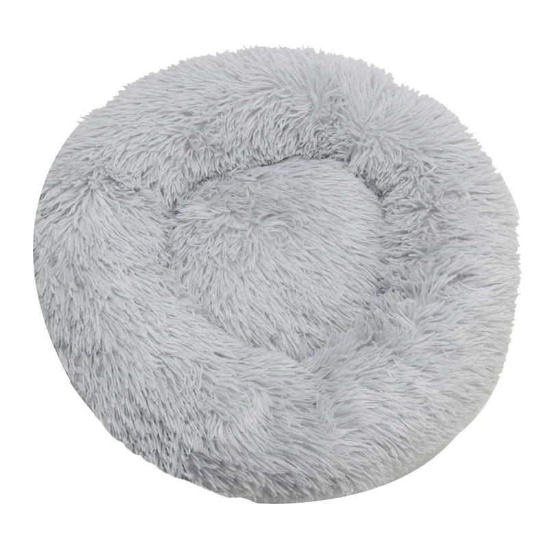 Round Dog Bed Winter-Warm Washable