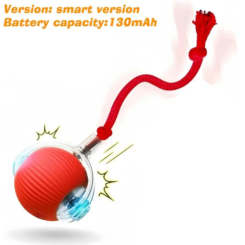 New Dog Interactive Ball Toy, Automatic Rolling Dog Ball, Rechargeable, Smart Puppy Toy