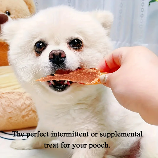 150g/5.29oz  Chicken Jerky and Duck Jerky Dog Treats For Small, Medium, Large Dog, Made With Real Pure Chicken, Healthy