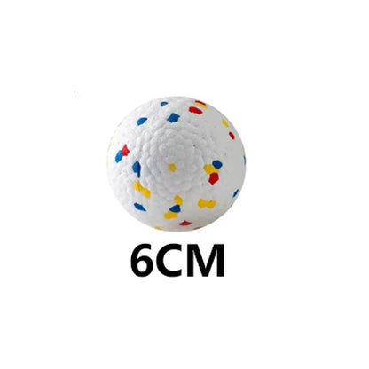Pet Dog Toy Super Bite Resistant Ball Light Chew ETPU Ball High Elastic Interactive Throwing Flying Toys For Dogs