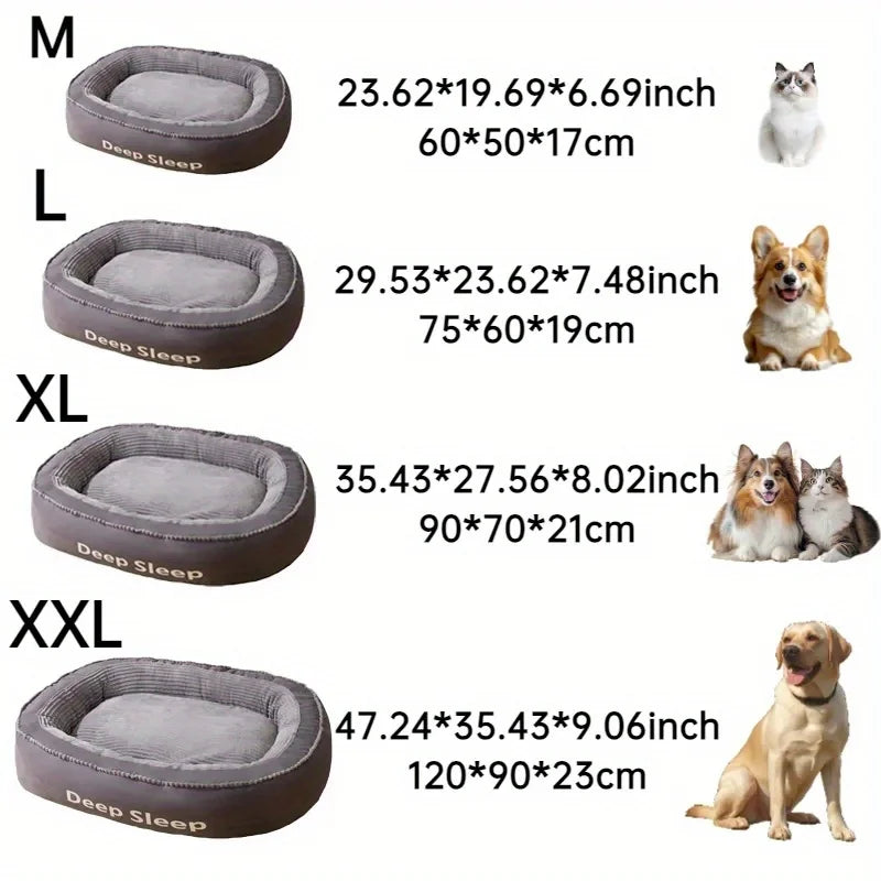 Round Pet Beds in a variety of sizes & colors