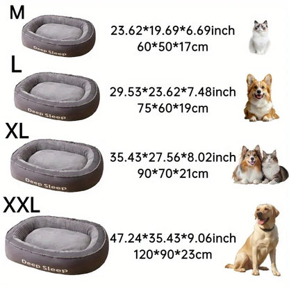 Round Pet Beds in a variety of sizes & colors