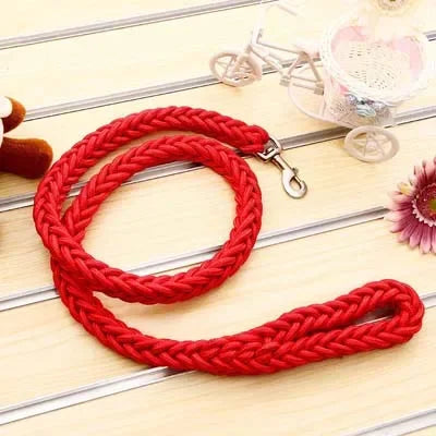 Heavy Duty Large Dog Leash Durable Nylon Braided - various widths