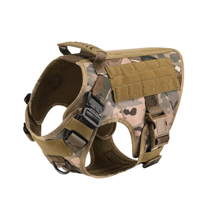 Tactical Dog Harness Collar & Leash