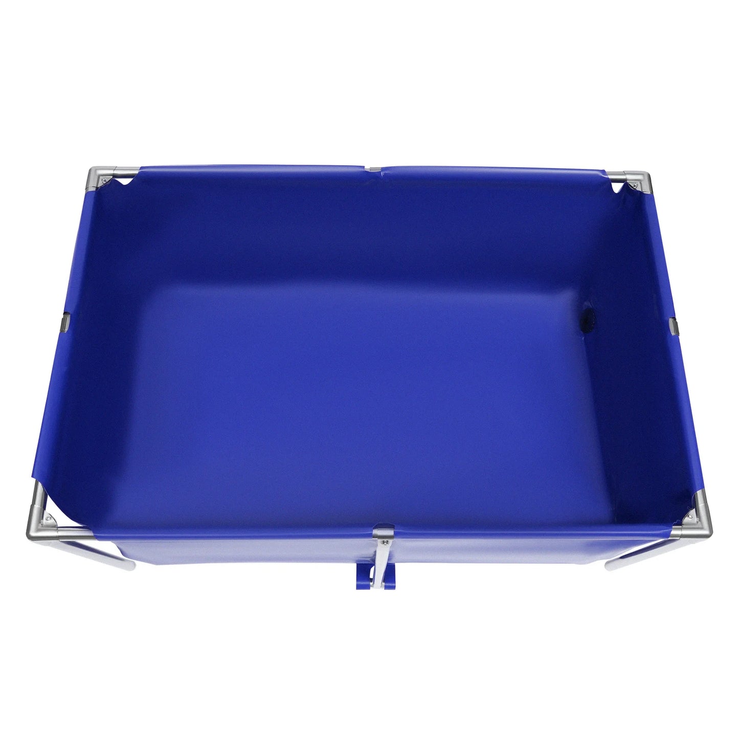 120*80*50cm Canvas Fish Tank Aquarium Fish Water Tank Ornamental Swimming Pool Koi Lobster Breeding Pond Aquaculture Box