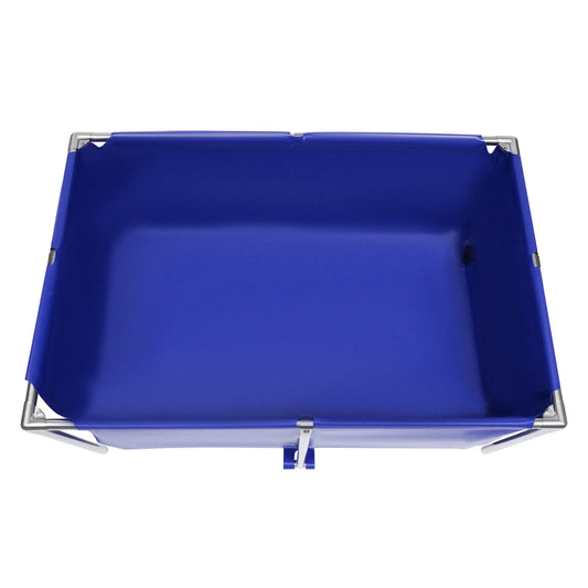 120*80*50cm Canvas Fish Tank Aquarium Fish Water Tank Ornamental Swimming Pool Koi Lobster Breeding Pond Aquaculture Box