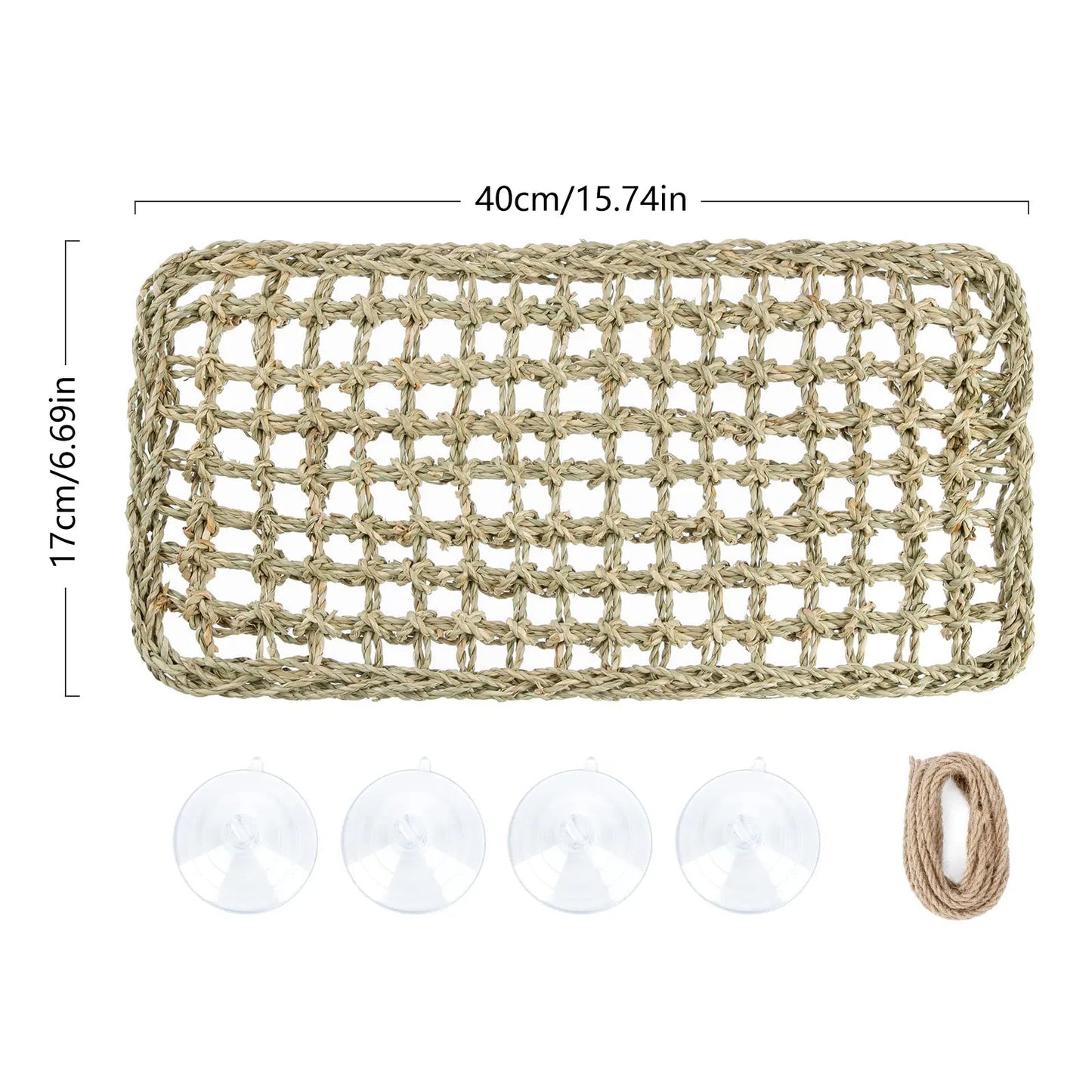 1PC Reptile Seaweed Mat