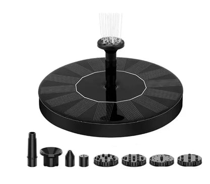 Solar Water Fountain for Garden, Outdoor Pond & Bird Bath Decor, Mini Solar-Powered Fountain Pump Kit for Pool Waterfall