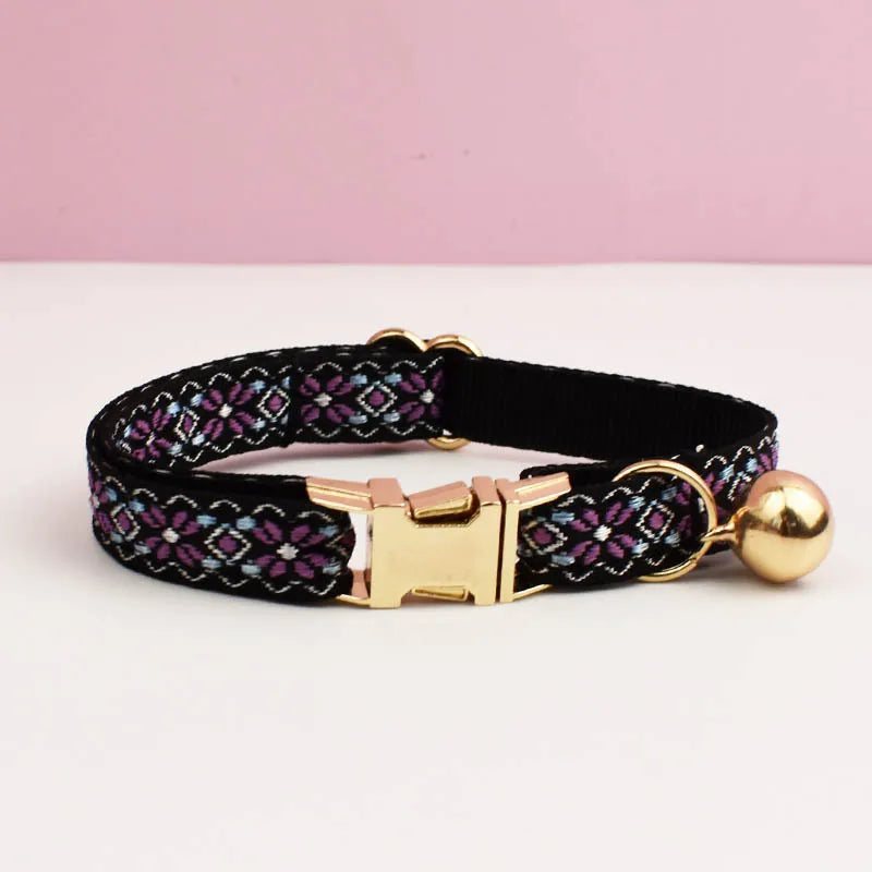 Kitten Cat Collar with Bell - various sizes and colors