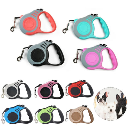 3m & 5m Dog Leash Strong Nylon For Small Medium Large Dogs Cats Automatic Retractable Durable