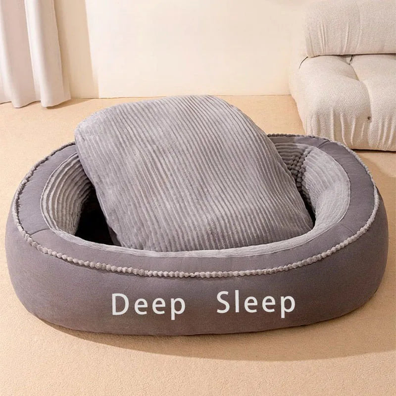 Round Pet Beds in a variety of sizes & colors