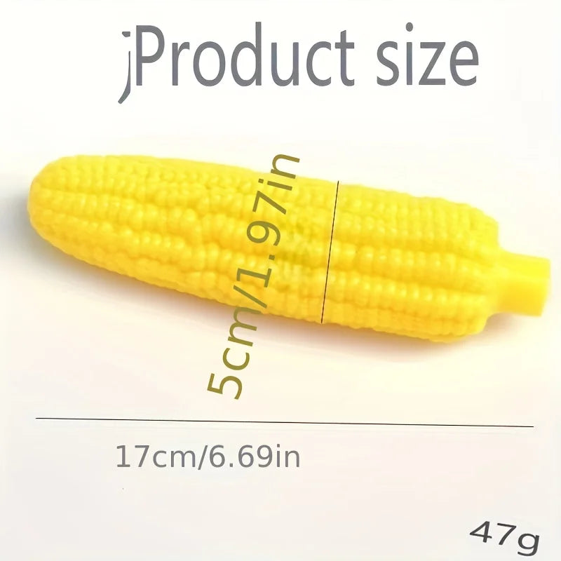 Indestructible Dog Chew Toy, Heavy-Duty Rubber Bone, Corn Grain Texture for Medium and Large Dogs, Dental Care