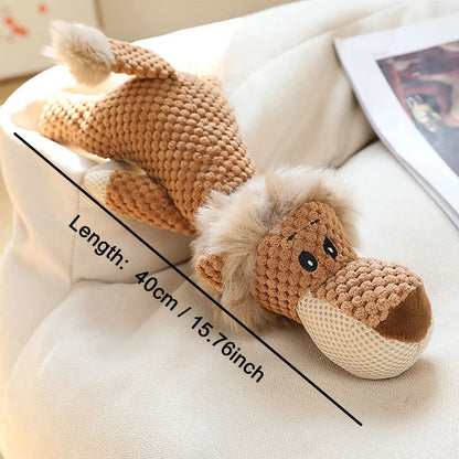 Large Dog Toy Bite-Resistant Sound Plush Toy