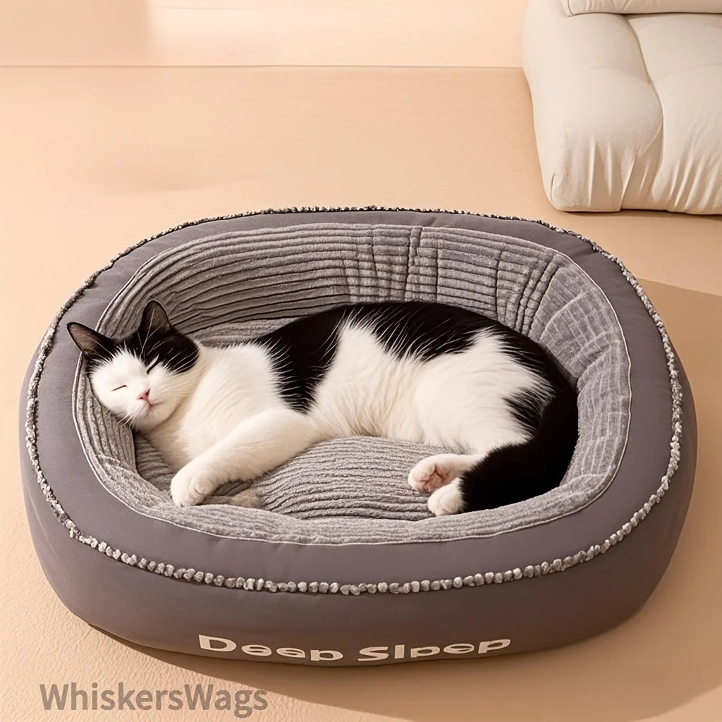 Round Pet Beds in a variety of sizes & colors