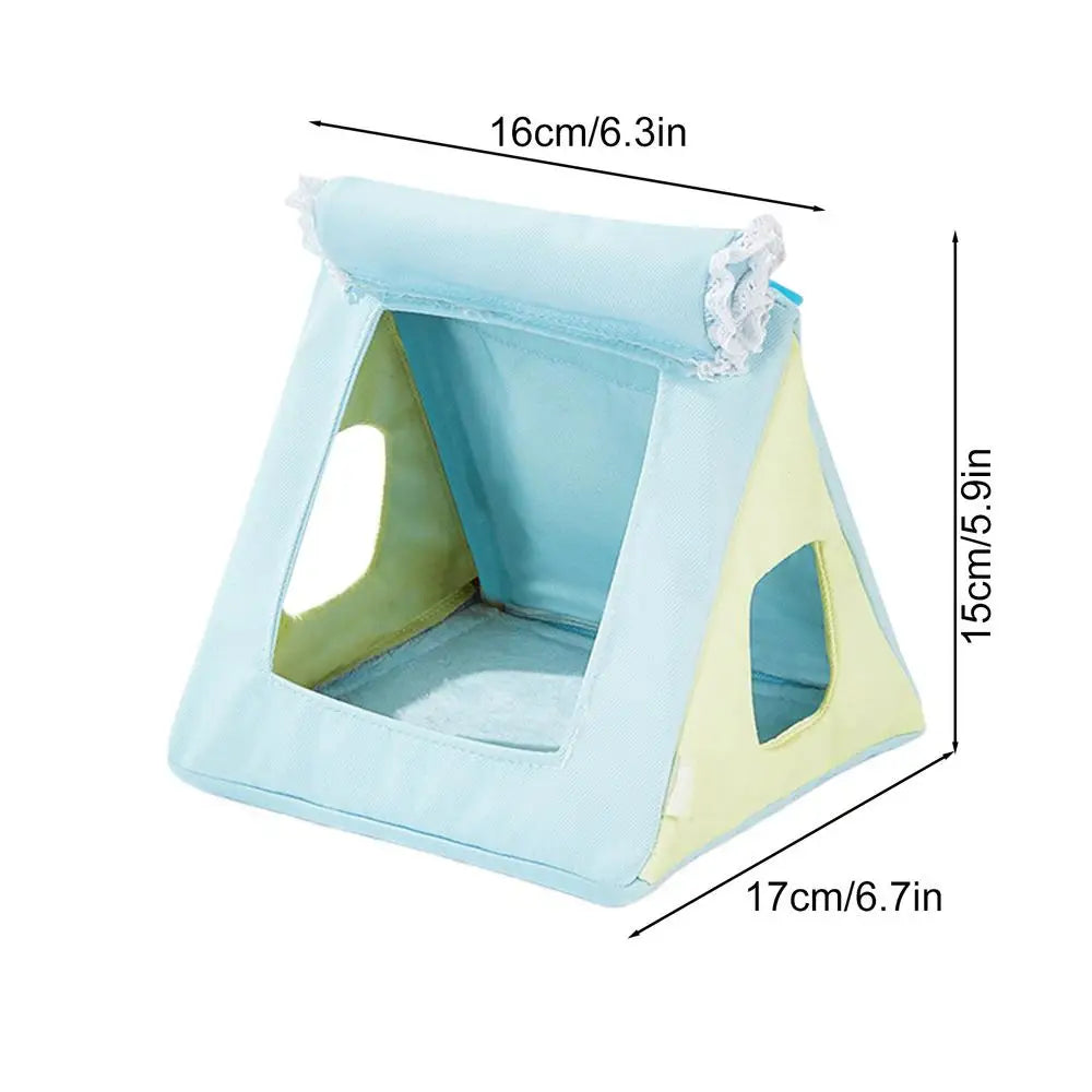 Bird Nest For Cage, Parakeet Bed, Cockatiel Hut Bird Cages Hammock