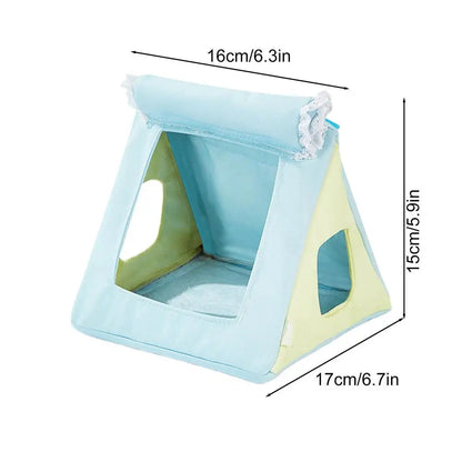 Bird Nest For Cage, Parakeet Bed, Cockatiel Hut Bird Cages Hammock