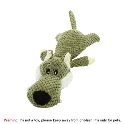 Large Dog Toy Bite-Resistant Sound Plush Toy