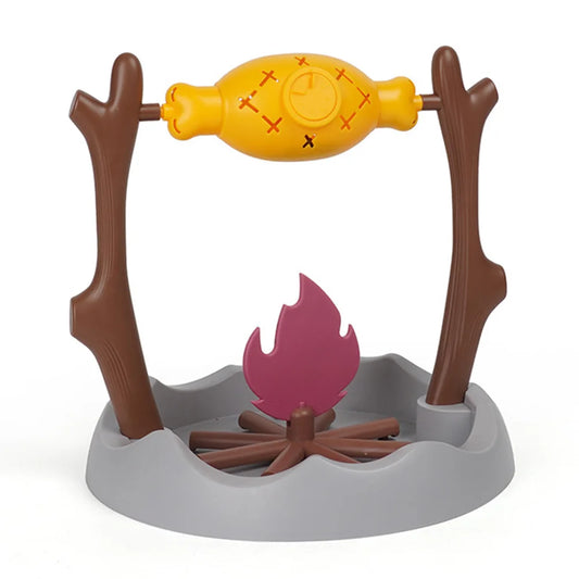 Cats Slow Feeding Snack Bowl 360° Rotating Grilled Fish Spinning Toy, Roasted Chicken Leg Pet Toy for Pet