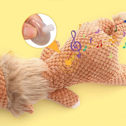 Large Dog Toy Bite-Resistant Sound Plush Toy