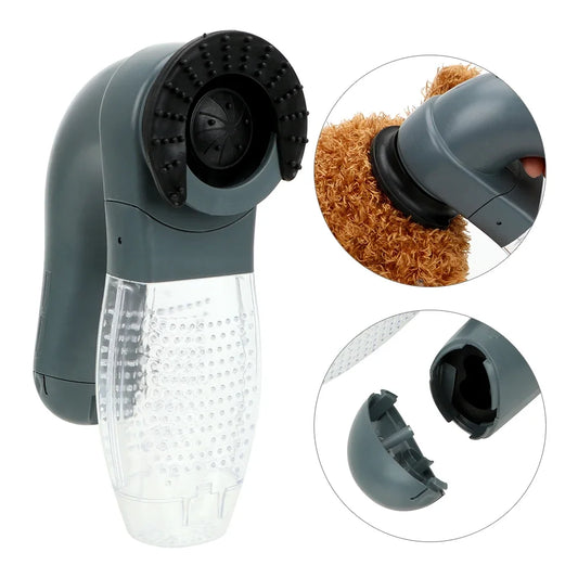 Vacuum Fur Cleaner Electric Cat Dog Hair Remover Deshedding Clipper Suction Device