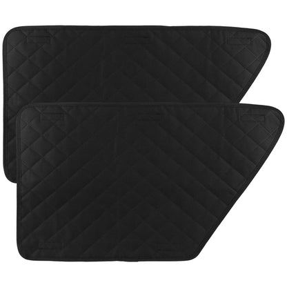 2Pcs Waterproof Car Door Cover for Dog Pet Anti-Scratch Car Cover Washable Car Door Protect Mat for Car SUV Truck Travel