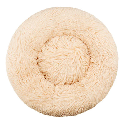 Round Dog Bed Winter-Warm Washable