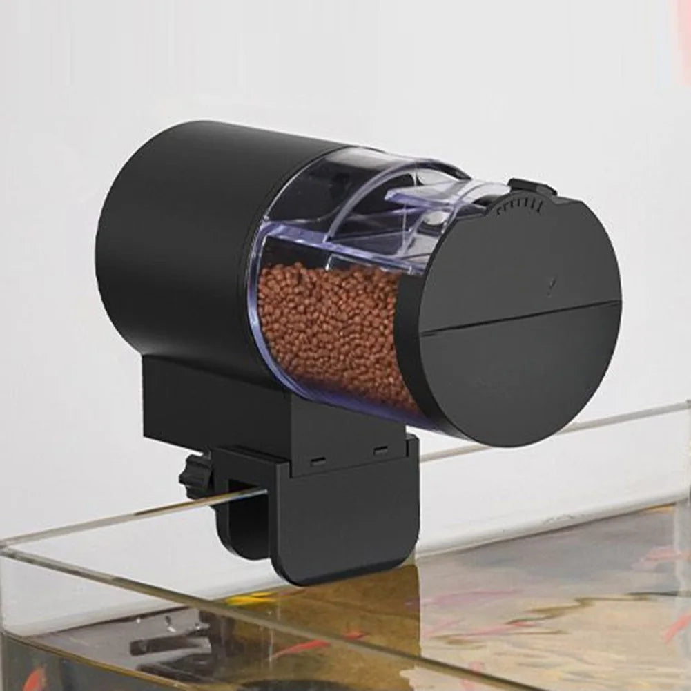 Automatic Fish Tank Feeder Large Capacity Timer Food Dispenser Intelligent Control Fish Feeder for Tank Aquariums & Pond
