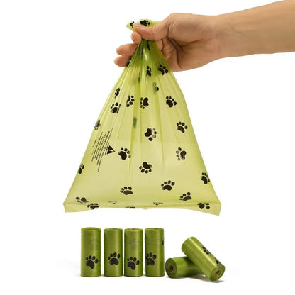 Dog Poop Bags Non-Stick Dog Waste Bags for Dogs  15 Bags/Roll, comes in 10, 20, and 30 roll packages