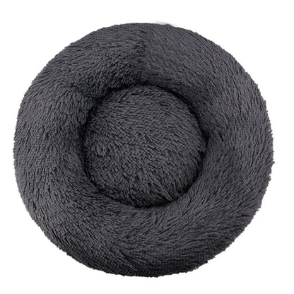 Round Dog Bed Winter-Warm Washable