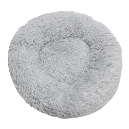 Round Dog Bed Winter-Warm Washable