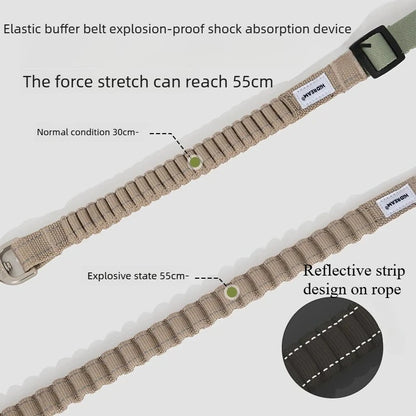 Bungee Buffer Dog Leash Set Anti-Shock - different colors