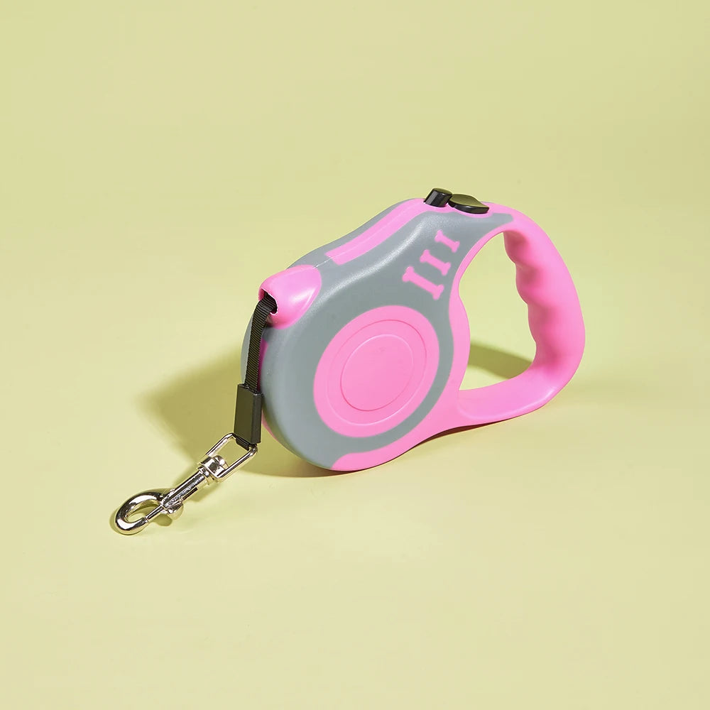 3m & 5m Dog Leash For Small Medium Dogs Automatic Retractable - various colors to chose from!