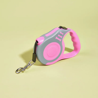 3m & 5m Dog Leash For Small Medium Dogs Automatic Retractable - various colors to chose from!