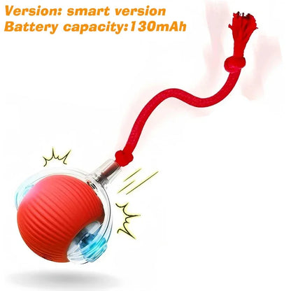 New Dog Interactive Ball Toy, Automatic Rolling Dog Ball, Rechargeable, Smart Puppy Toy