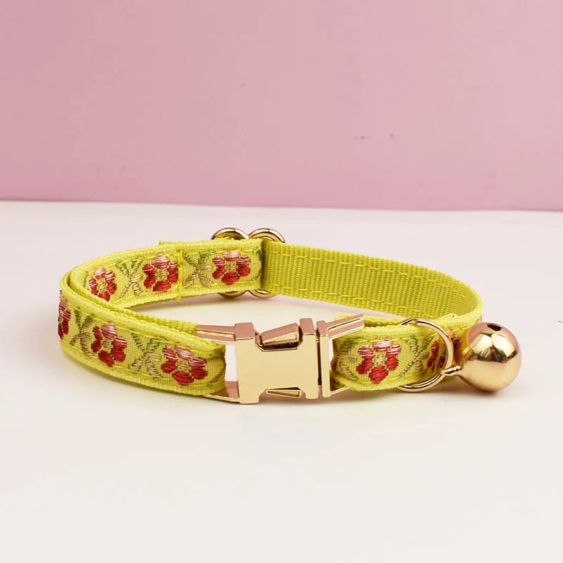 Kitten Cat Collar with Bell - various sizes and colors