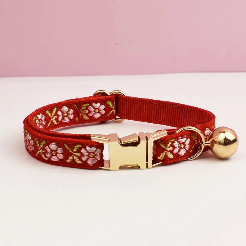 Kitten Cat Collar with Bell - various sizes and colors