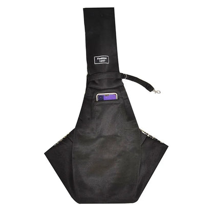 Crossbody breathable dog folding pet bag, large capacity pet supplies
