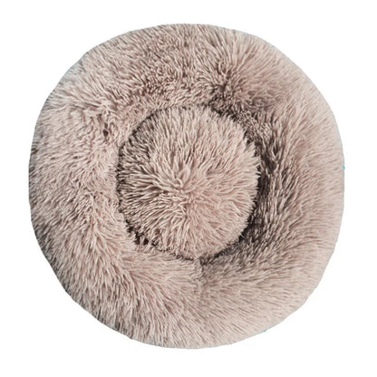 Round Dog Bed Winter-Warm Washable