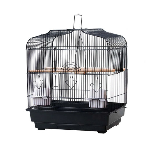 Travel Bird Cage Portable Birdcage with Handle and Perches for Small Parrots Canaries Cockatiels Lovebirds Finches Budgies Conur