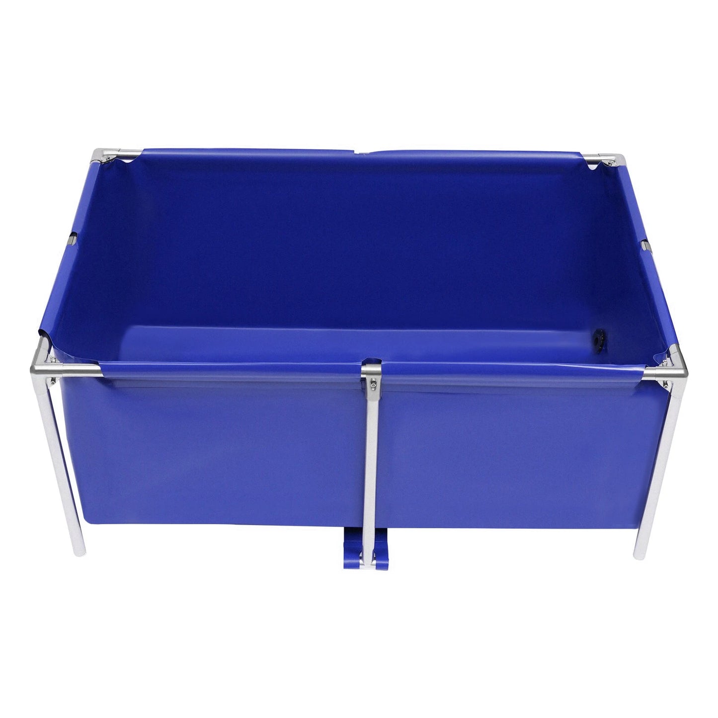 120*80*50cm Canvas Fish Tank Aquarium Fish Water Tank Ornamental Swimming Pool Koi Lobster Breeding Pond Aquaculture Box