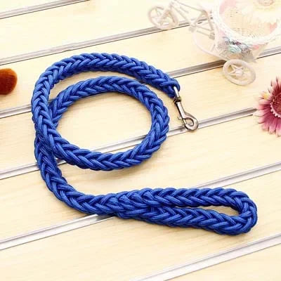 Heavy Duty Large Dog Leash Durable Nylon Braided - various widths