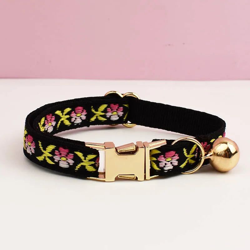Kitten Cat Collar with Bell - various sizes and colors
