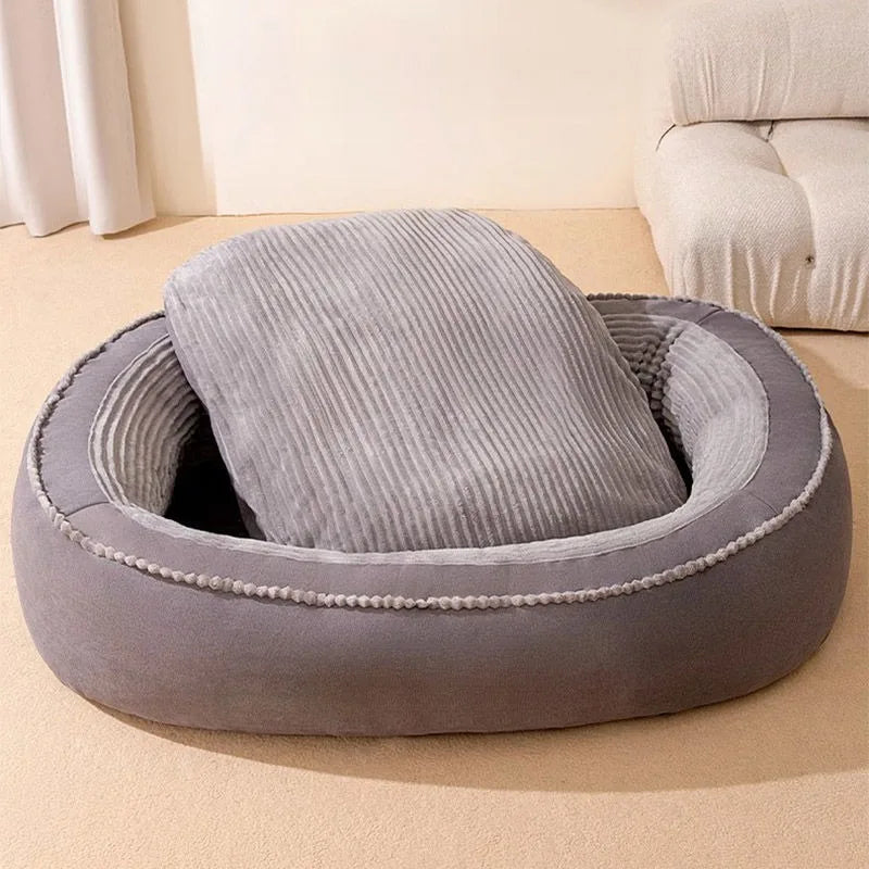 Round Pet Beds in a variety of sizes & colors