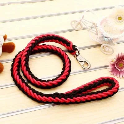 Heavy Duty Large Dog Leash Durable Nylon Braided - various widths
