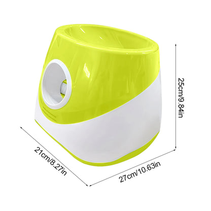 Interactive Automatic Ball Launcher with 3 Tennis Balls Ball Thrower Machine for Small and Medium-Sized Dogs
