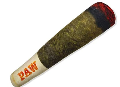 Funny Interactive Dog Toys - Plush Cigar Design that Squeaks