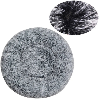 Round Dog Bed Winter-Warm Washable
