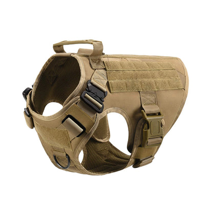 Tactical Dog Harness Collar & Leash