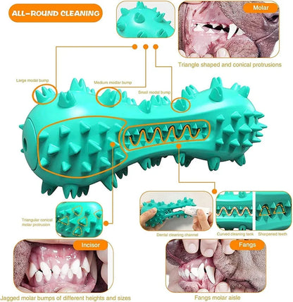 Durable Dog Chew Toys for Aggressive Chewers – Teeth Cleaning, Multiple Colors
