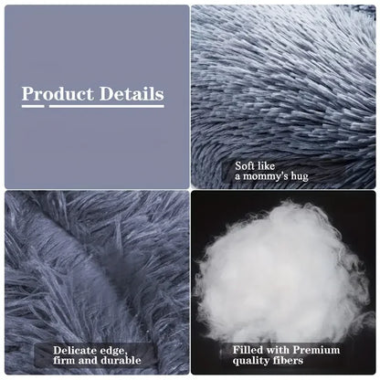 Round Dog Bed Winter-Warm Washable